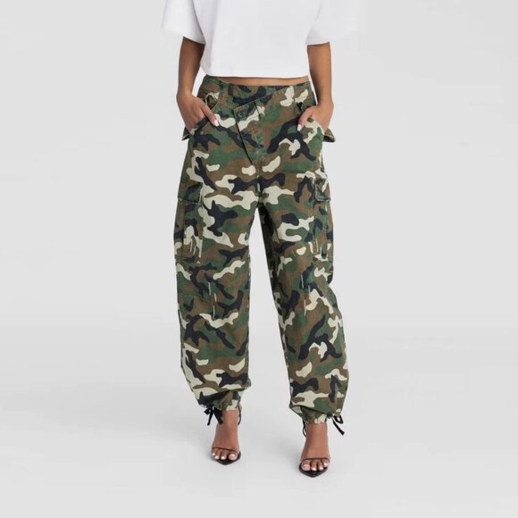 NWT KBB by Kahlana "The Cargo Jogger" Mid-Rise Straight - Picture 1 of 7